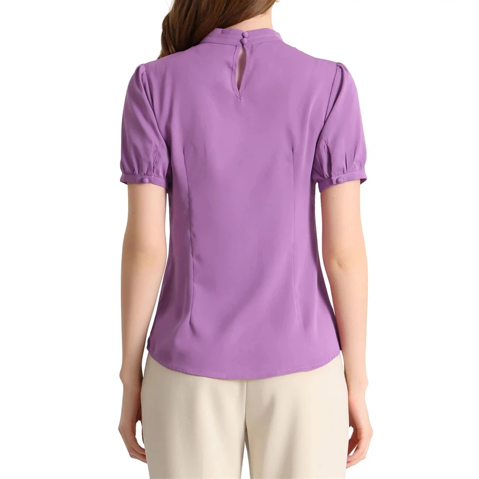 Women's Lock Hole Short Sleeve Top